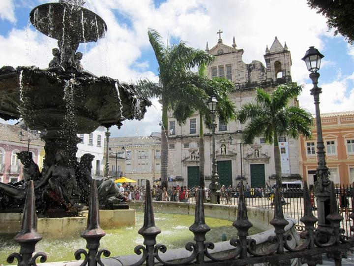 Catedral Basílica in Salvador, Bahia, Brazil