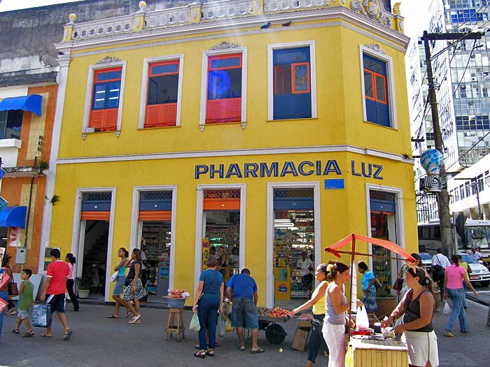 Pharmácia Luz in Salvador, Bahia, Brazil