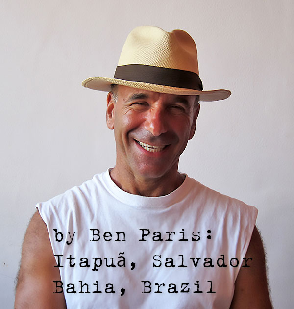 Ben Paris in Cachoeira, Bahia, Brazil