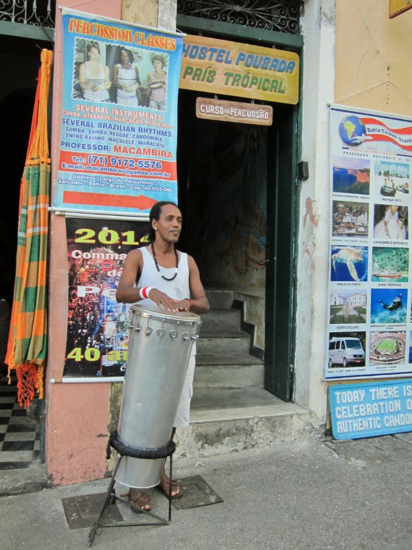 Macambira in Salvador's Centro Histórico