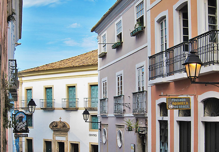 Maciel Solar in Pelourinho, Salvador, Bahia, Brazil